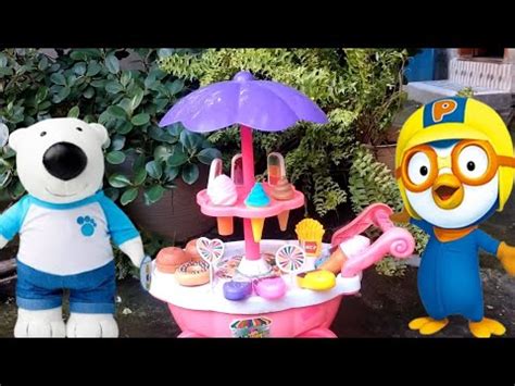 Mencari Dan Menemukan Gerobak Es Krim Pororo Yang Ambruk Youtube