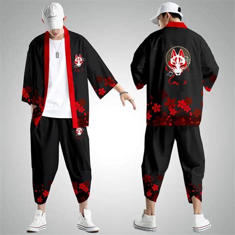 Conjunto De Kimono Japon S Para Hombre Y Mujer Ropa De Talla Grande