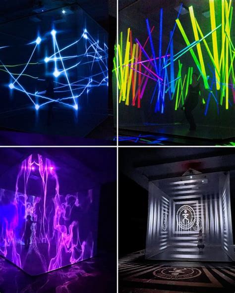 High Density Large Led 3d Cube Installation With 16k Leds Etereshop