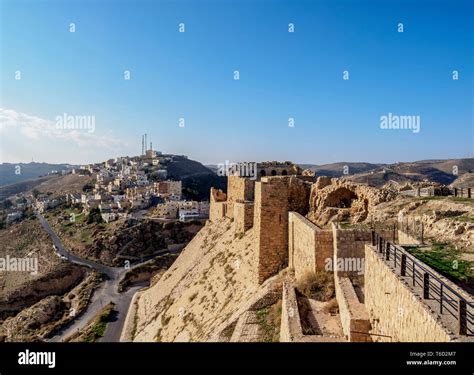 Asia Jordan Kerak Castle View Hi Res Stock Photography And Images Alamy