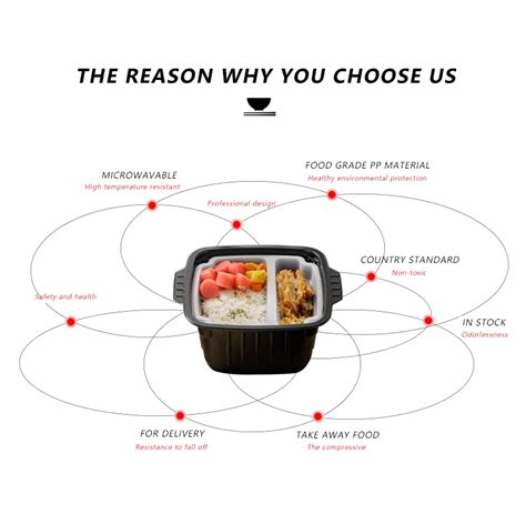 Customized Round PP Plastic Hot Pot Food Grade Disposable