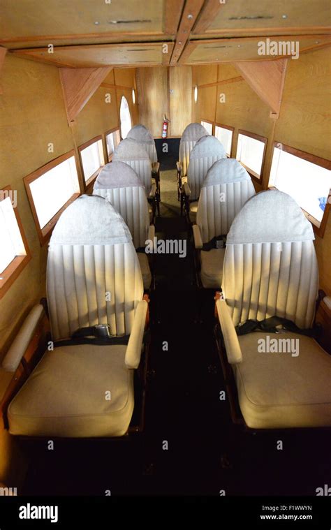 Ford Trimotor interior Stock Photo - Alamy