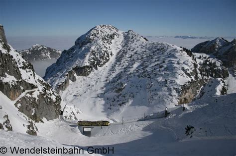 Wendelstein Zahnradbahn Chiemsee Alpenland Tourismus