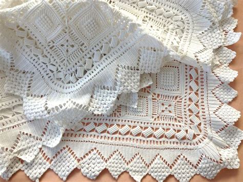 Pin Di Eliz Su Knit Afghans Crochet Blankets Copriletto All Uncinetto