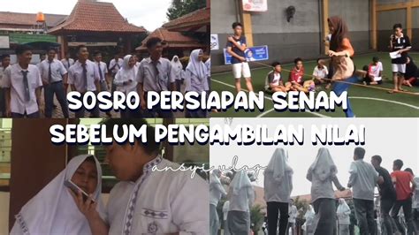 Sosro Persiapan Senam Man Jakarta Ansyi Youtube