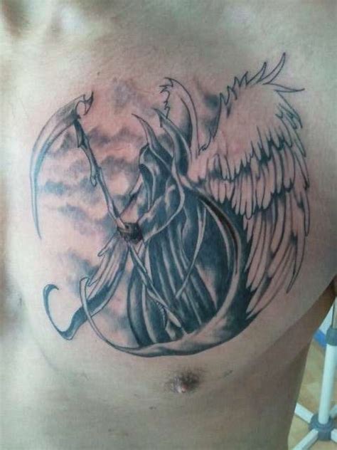 Angel of Death tattoos: examples and ideas | TATTOO DESIGNS