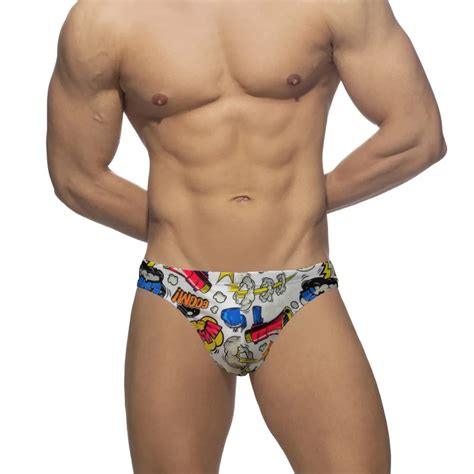 Wl New Sexy Gay Men Thong Swimwear Beach Swim Shorts Briefs Hot Swimming Pool Men