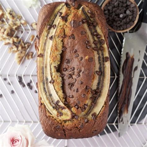 Chocolate Chip Walnut Banana Bread