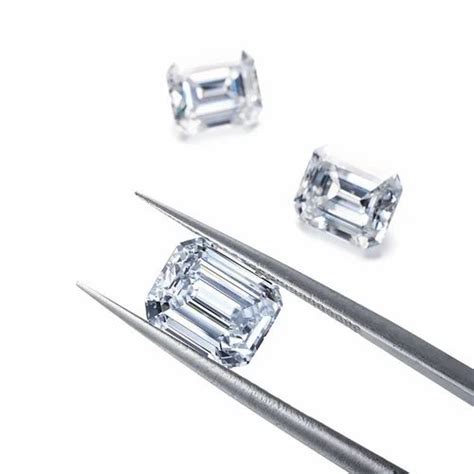 Gia Igi Hrd White Emerald Cut Diamonds Lab Grown Certified Diamonds