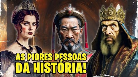 Os 20 Maiores Vilões da História Parte 1 YouTube