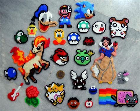 Mini Hama Beads Crafts By Hexan Crafts Pinterest Beads Bead Crafts And Crafts