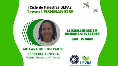 Dia 6 Leishmaniose Em Animais Silvestres I Ciclo De Palestras GEPAZ