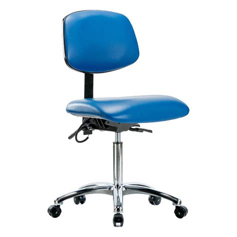 Vinyl Armless Esd Task Chair G Br Esd Vmbch Cr T A Nf Ec