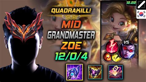 Grandmaster Mid Zoe Build Luden S Tempest Electrocute Zoe Mid Vs