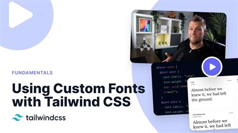 How To Use Custom Fonts With Tailwind CSS Import Font Css