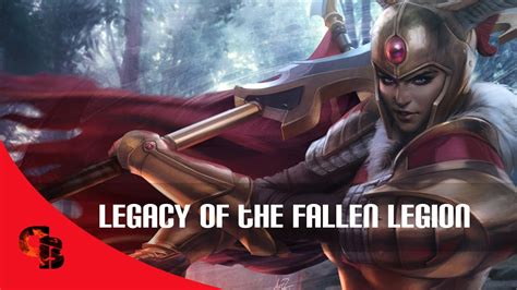 Dota 2 Store Legion Commander Legacy Of The Fallen Legion Immortal Youtube