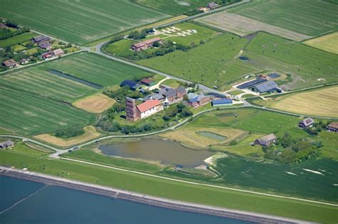 Luftaufnahme Pellworm K Stenbereich Der Nordsee Insel In Pellworm