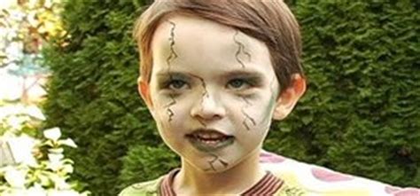 Green Zombie Makeup For Kids