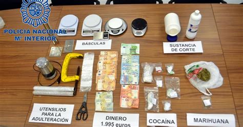 La Policía Nacional Desmantela Un Punto De Venta De Cocaína Y Marihuana En Ibiza