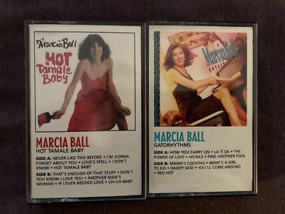 MARCIA BALL LOT OF 2 CASSETTES ROUNDER RECORDS 1988 89 HOT GATOR EX CONDITION EBay