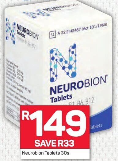 Neurobion Tablets S Offer At Pick N Pay