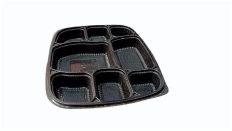 Plastic 8 Compartment Disposable Plate At Rs 12 50 Piece In Prayagraj