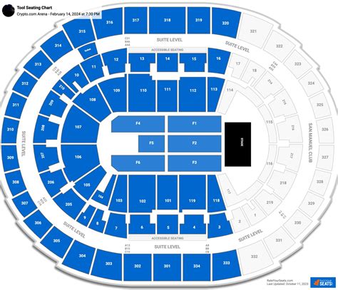 Crypto Arena Concert Seating Chart Rateyourseats