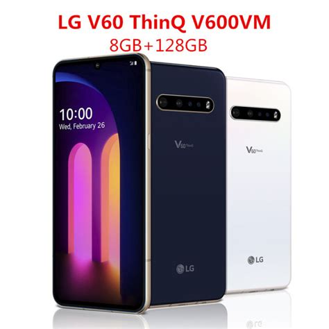 For Lg V60 Thinq 5g Moilble Phone V600am 68 Android Samrtphone 8gb