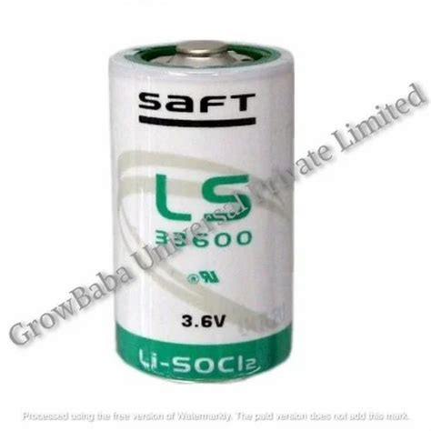 Saft LS33600 3 6volt Size D Li SOCL2 Battery At Rs 2349 Piece Saft