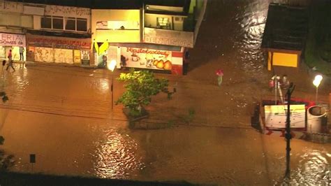 V Deo Chuva Provoca Alagamentos Em Franco Da Rocha Na Grande S O