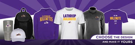 Lathrop High School Malemutes Fairbanks Alaska Sideline Store