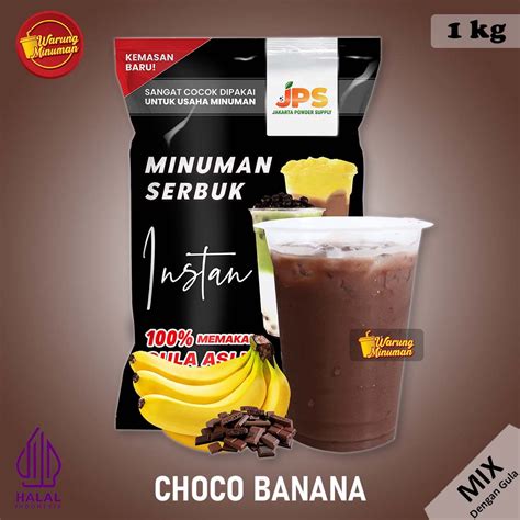 Jual Jps Mix Choco Banana Kg Cokelat Pisang Bubuk Minuman