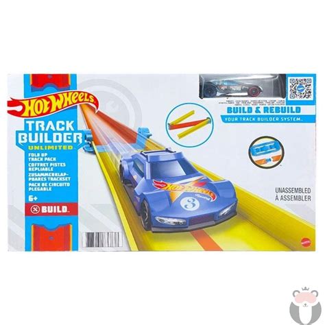 Hot Wheels Mattel Build Fold Up Track Pack Tediko Bg