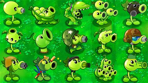 Pvz 2 Mod All Green Pea Plants Level 999999 Power Up Vs Ancient Egypt