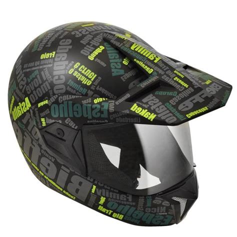 Capacete Masculino Bieffe Sport Mirror Motocross Trilha Formas De