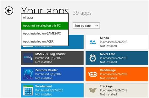 List Windows 8 Apps Installed On All Of Your Pcs Ghacks Tech News