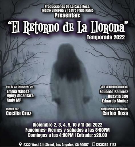 El retorno de La Llorona / The Return of La Llorona (in Spanish ...