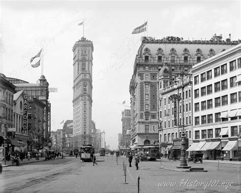 1908 The Rise Of Times Square Times Building Hotel Astor