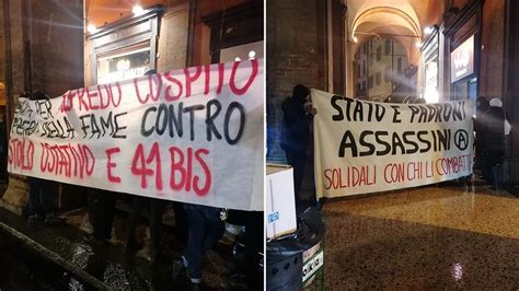 Manifestazione Bologna Oggi Contro Il 41 Bis Anarchici In Corteo Sotto