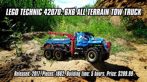 Lego Technic 42070 6x6 All Terrain Tow Truck In Depth Review And Speed Build [4k] Youtube