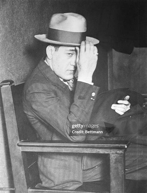 Tony Accardo Chicagos Public Enemy Is Shown Seated In A Chair