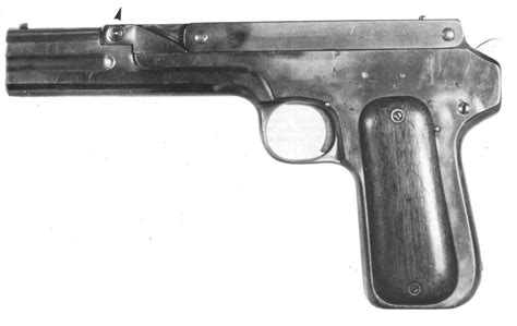 Historical Firearms John Brownings Gas Operated Pistol On The 20th