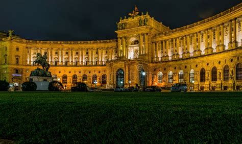 Hofburg Hapsburg Royal Palace In Vienna Austria Editorial Stock Photo