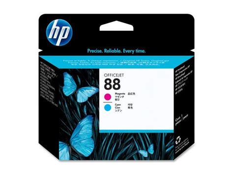 Hp Magenta And Cyan Officejet Printhead C A Newegg