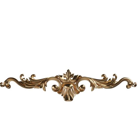 Golden Frame Ornaments Hd Transparent Classic Golden Frame With