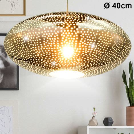 H Nge Leuchte Chrom Pendel Lampe Decken Strahler Ge Tzt Wohn Zimmer