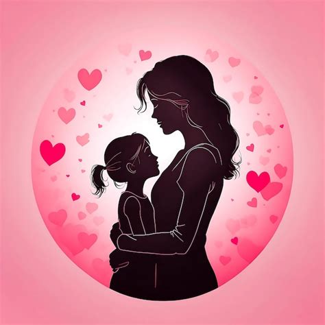 Premium Photo Mom And Daughter Love Mothers Day Mom Background