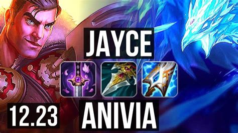 Jayce Vs Anivia Mid 26m Mastery 7 Solo Kills 800 Games Euw