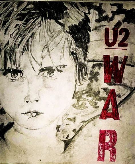 U2 War album cover : r/drawing