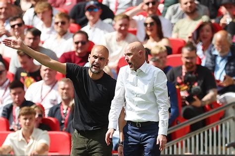 Pep Guardiola Reacts To Erik Ten Hags Sacking As Man Utd Coach The